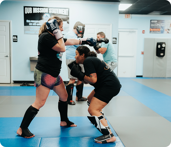 kickboxing adults women